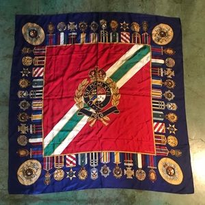 Polo Ralph Lauren Silk Rare Crest Scarf